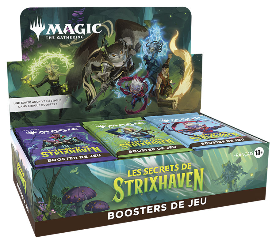 Magic Les Secrets de Strixhaven Boite de Boosters de Jeu
