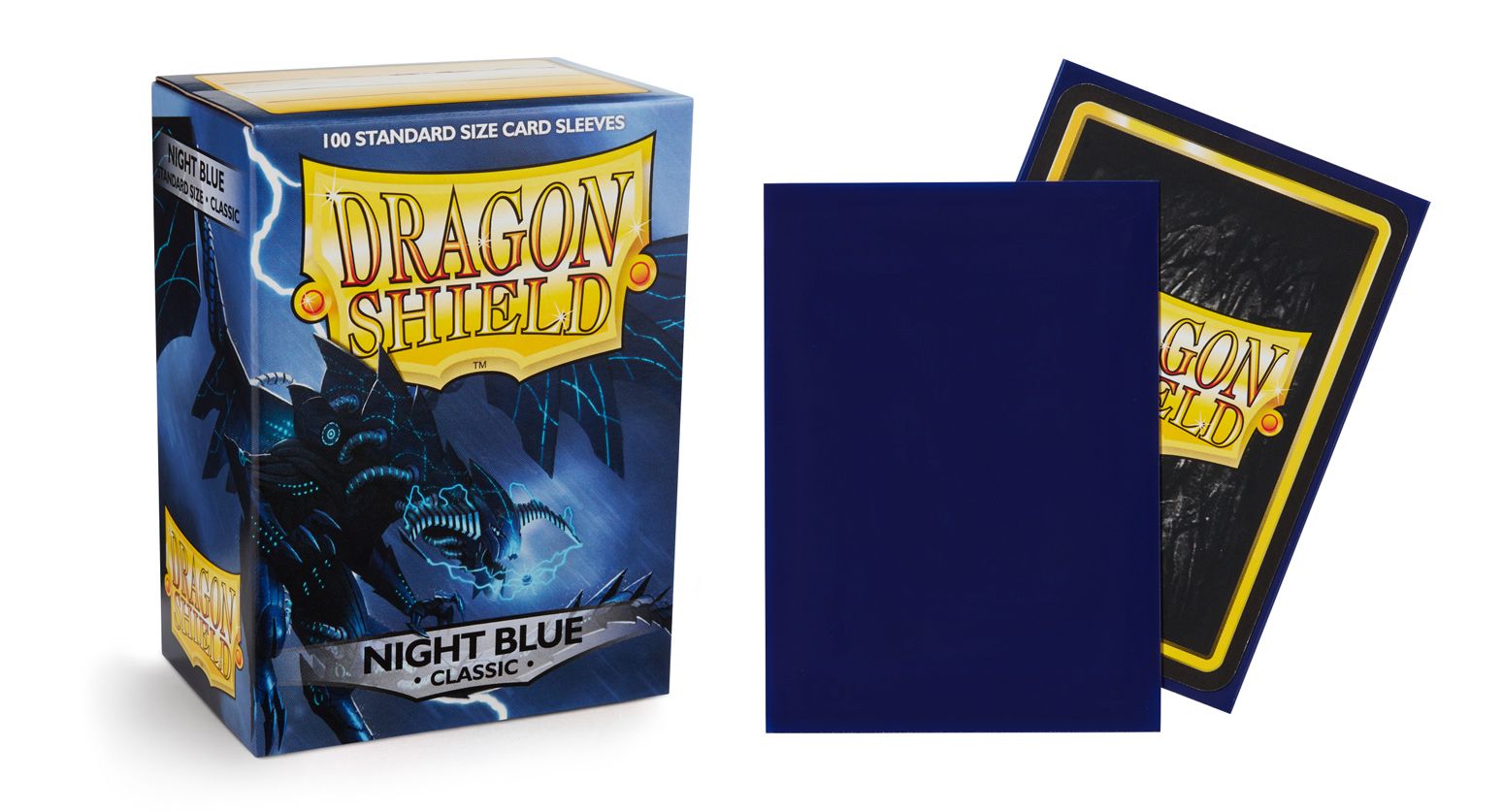 Sleeves Dragon Shield (100) - Night Blue – Image 2