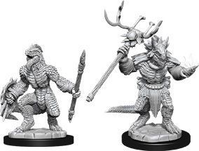 D&D Nolzur's Marvelous Miniatures - Lizardfolk & Lizardfolk Shaman