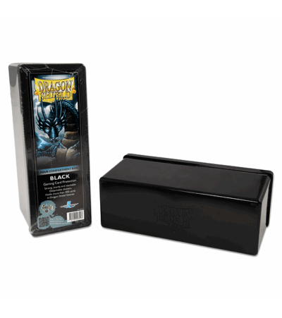 Boite de Rangement Dragon Shield Black