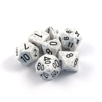 Dés en boite Speckled Arctic Camo