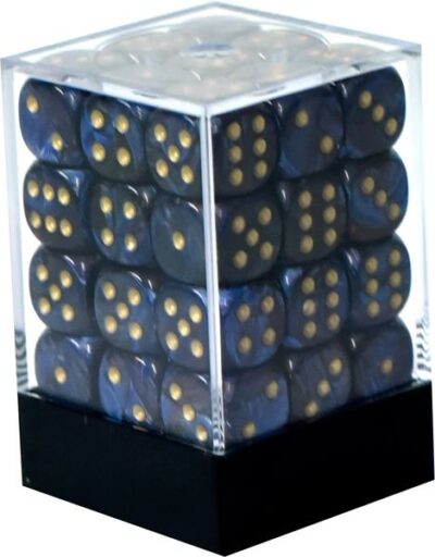 Boite de 36d6 Scarab Royal Blue w/gold