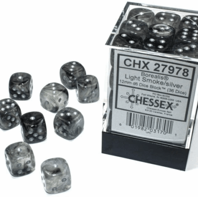 Boite de 36d6 Borealis Light smoke w/silver