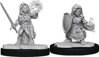 Pathfinder Deep Cuts - Female Halfling Cleric