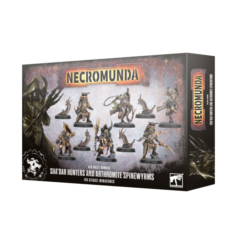 Ashe Waste Nomads Sha'Dar Hunters and Arthromite Spinewyrms