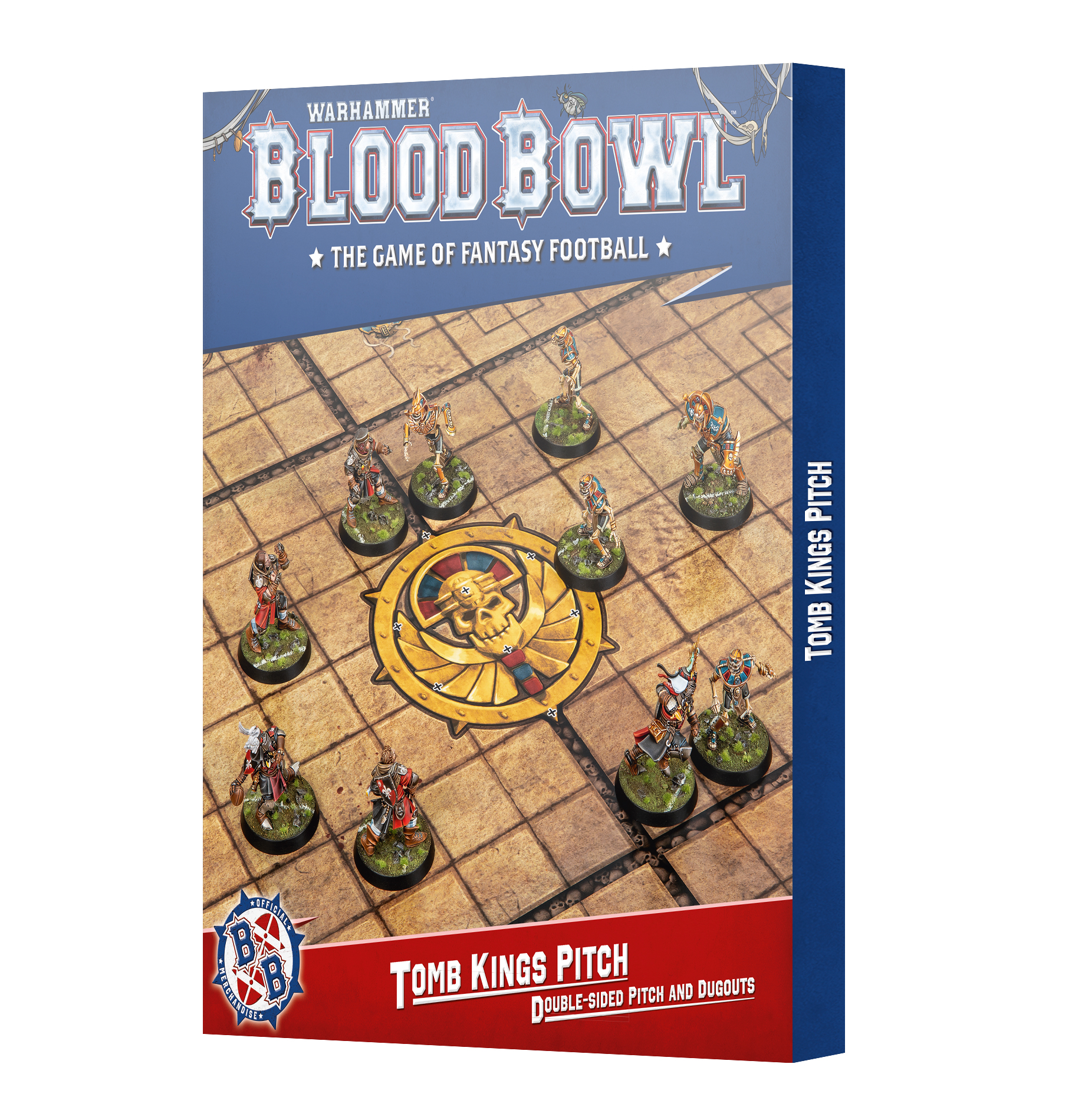 Blood Bowl Tomb Kings Pitch & Dugouts